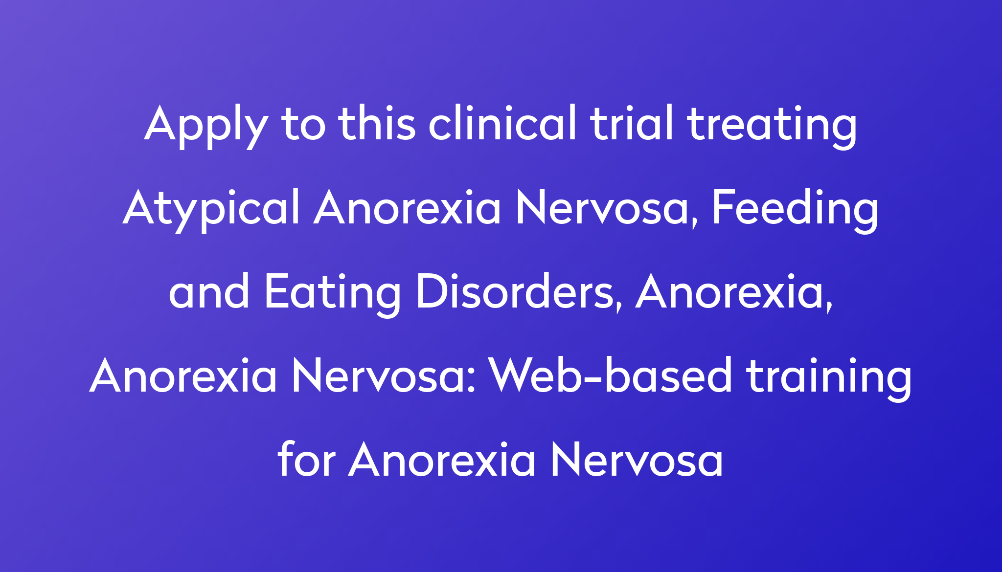 web-based-training-for-anorexia-nervosa-clinical-trial-2022-power